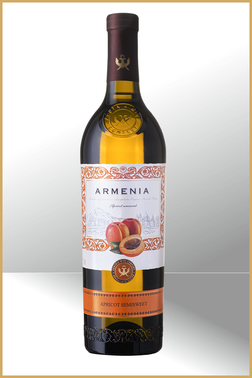 Apricot Semi Sweet Wine